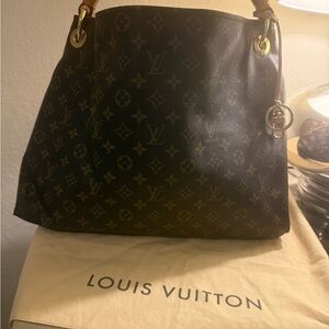 Louis Vuitton Dark Brown Monogram Shoulder Bag